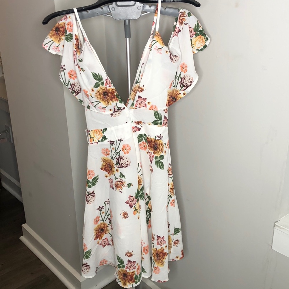 Flowered  dress